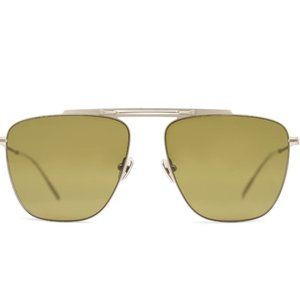 Amavii Kobe - Aerospace Titanium Frame in Solid Khaki Lens